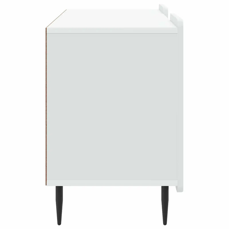 TV Cabinet White 102 x 34.5 x 52 cm Engineered Wood