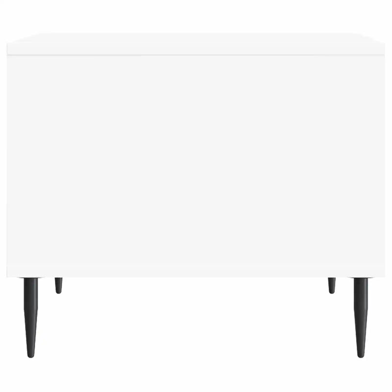 Coffee Table White 90 x 50 x 40 cm Engineered Wood