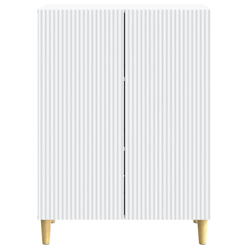 Sideboard White 66 x 34.5 x 90 cm Engineered Wood