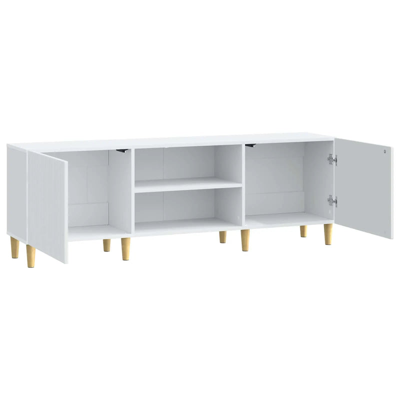 TV Cabinet White 150 x 31 x 50 cm Engineered Wood