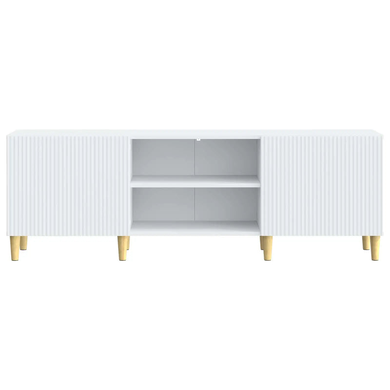 TV Cabinet White 150 x 31 x 50 cm Engineered Wood