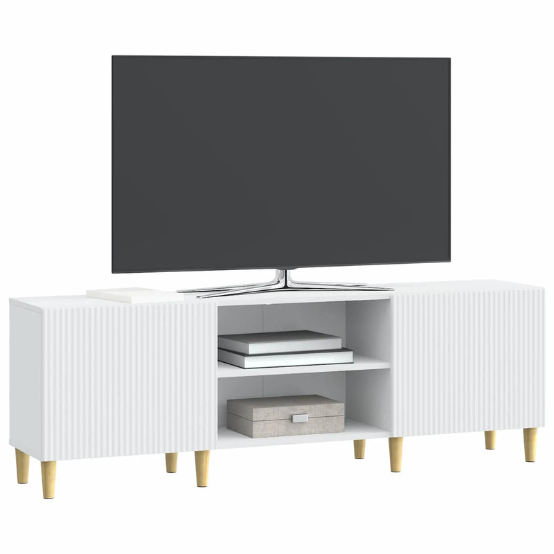TV Cabinet White 150 x 31 x 50 cm Engineered Wood