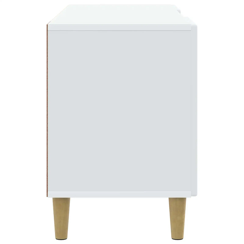TV Cabinet White 102 x 34.5 x 50 cm Engineered Wood