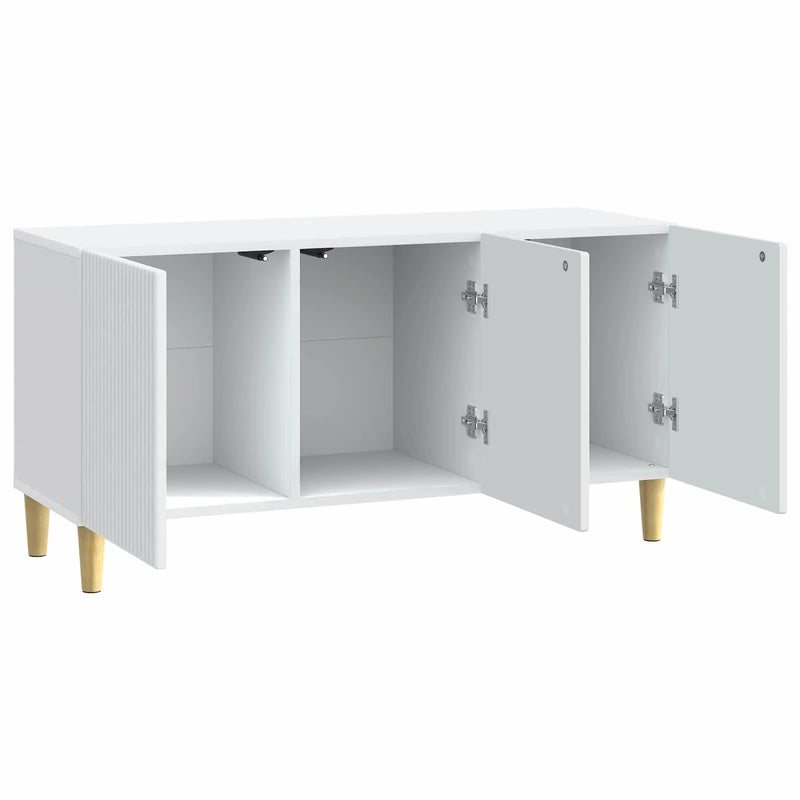 TV Cabinet White 99 x 34.5 x 50 cm Engineered Wood