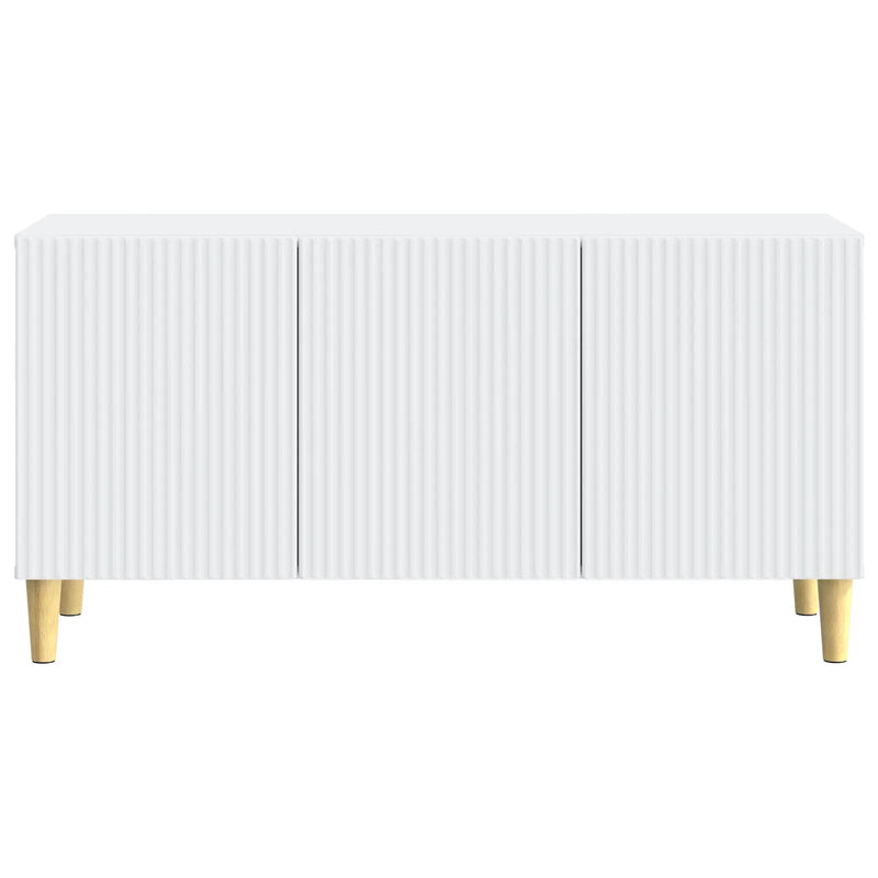TV Cabinet White 99 x 34.5 x 50 cm Engineered Wood