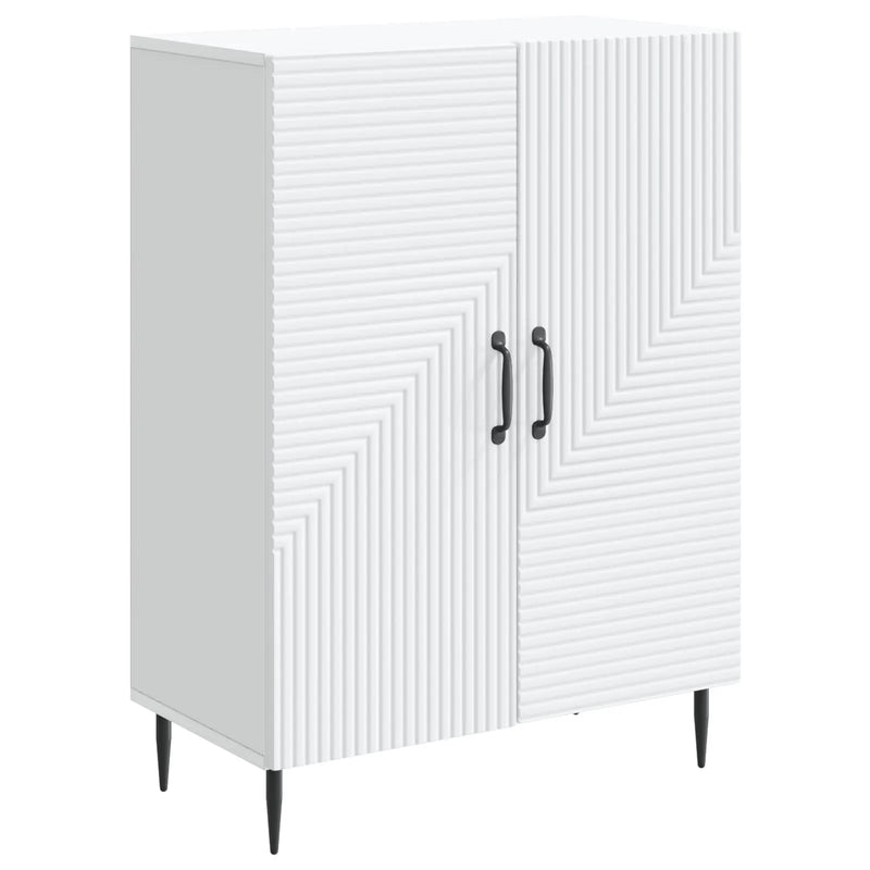Sideboard White 66 x 34.5 x 89.5 cm Engineered Wood