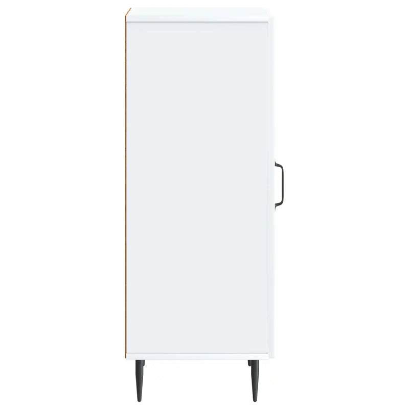 Sideboard White 33 x 34.5 x 89.5 cm Engineered Wood