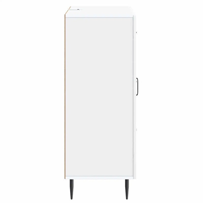 Sideboard with Drawer White 66 x 34.5 x 89.5 cm Engineered Wood