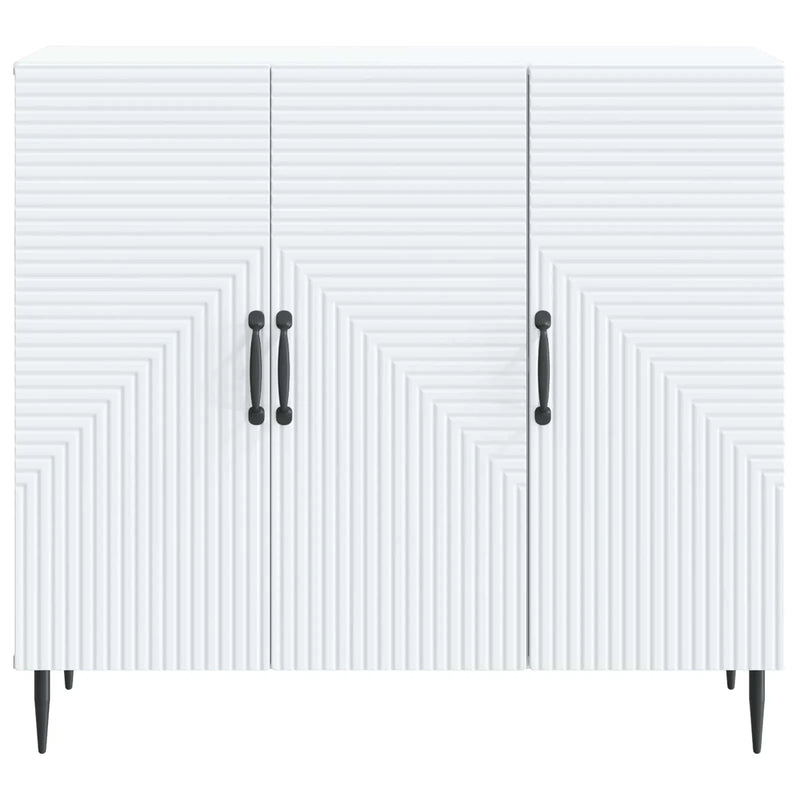 Sideboard White 89 x 34.5 x 80 cm Engineered Wood