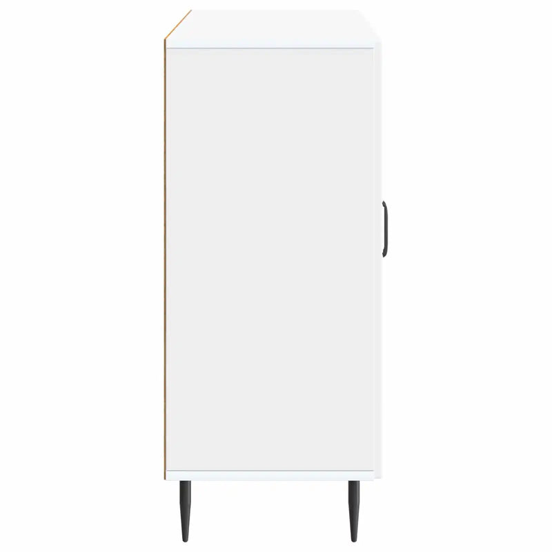 Sideboard White 89 x 34.5 x 80 cm Engineered Wood