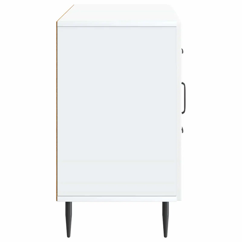 Sideboard with Drawer White 89 x 34.5 x 60 cm Engineered Wood