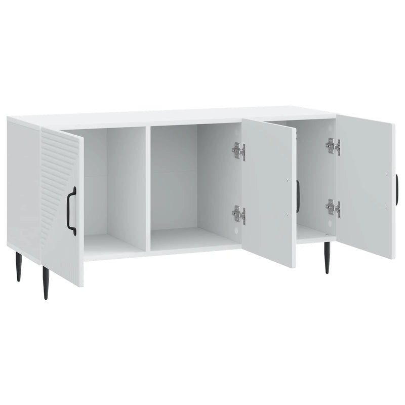 TV Cabinet White 99 x 34.5 x 50 cm Engineered Wood
