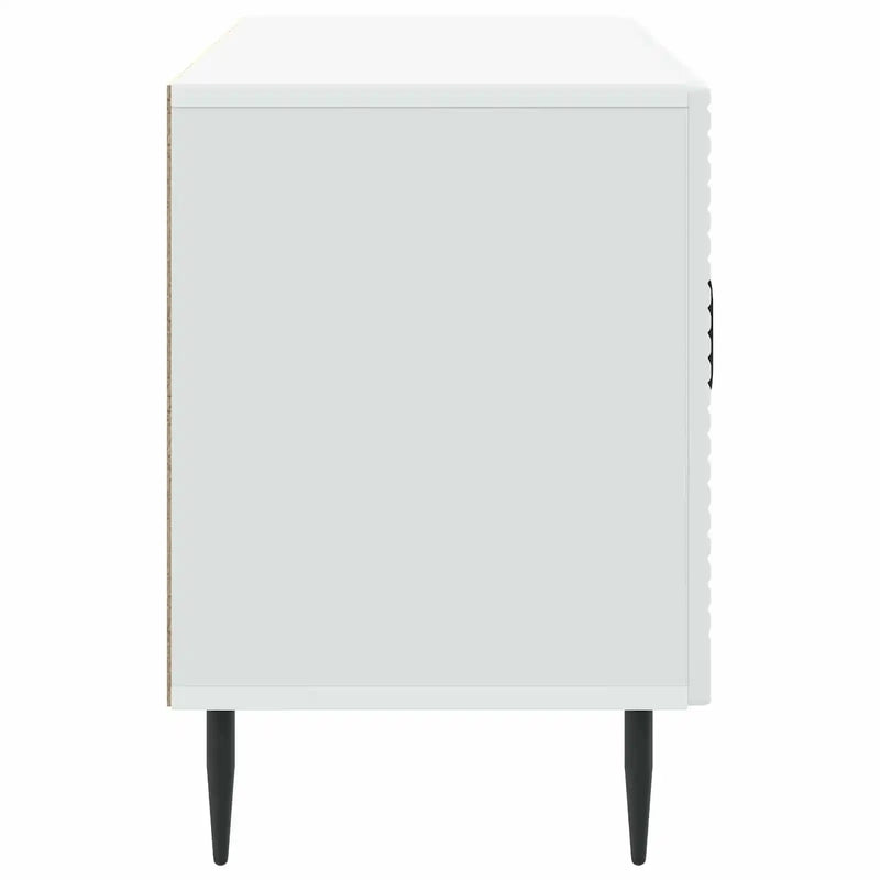 TV Cabinet White 99 x 34.5 x 50 cm Engineered Wood