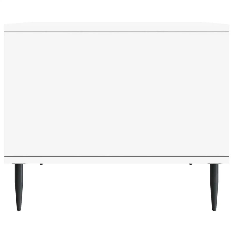 Coffee Table White 90 x 50 x 40 cm Engineered Wood