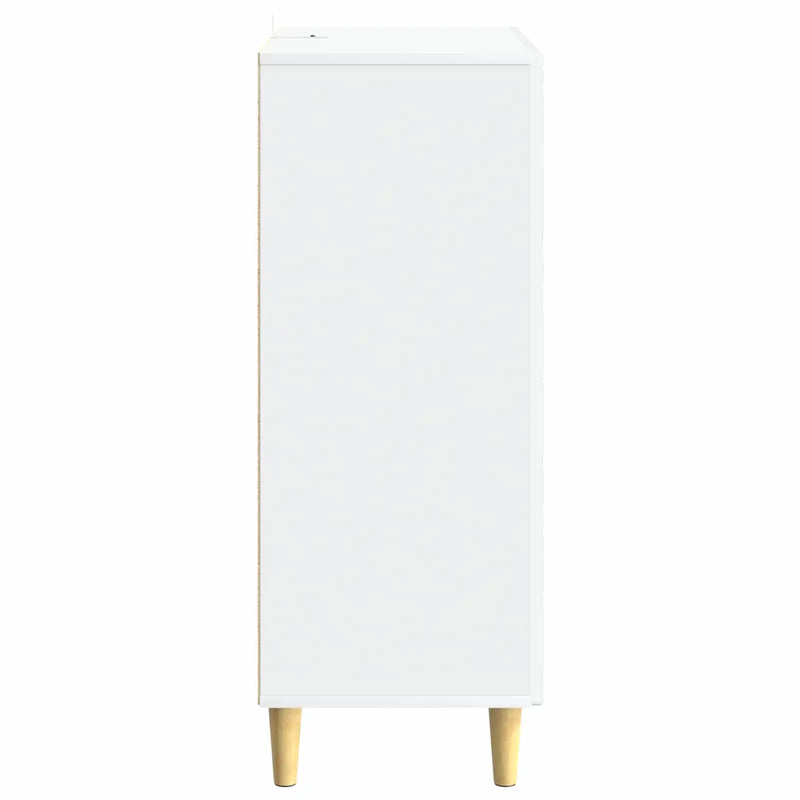 Sideboard White 66 x 34.5 x 90 cm Engineered Wood