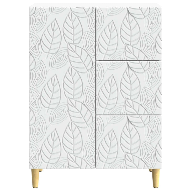 Sideboard White 66 x 34.5 x 90 cm Engineered Wood