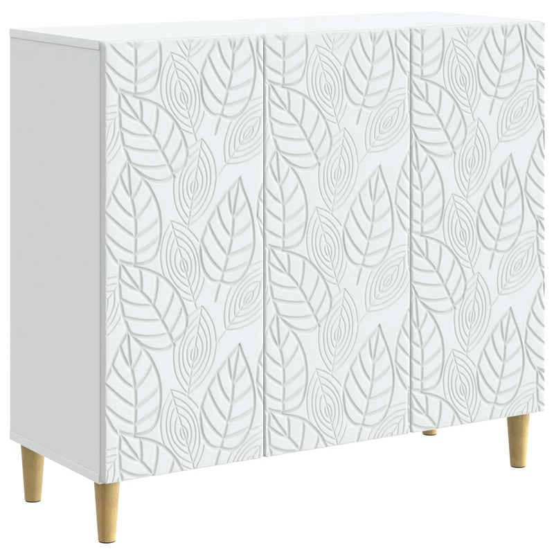 Sideboard White 89 x 34.5 x 80 cm Engineered Wood