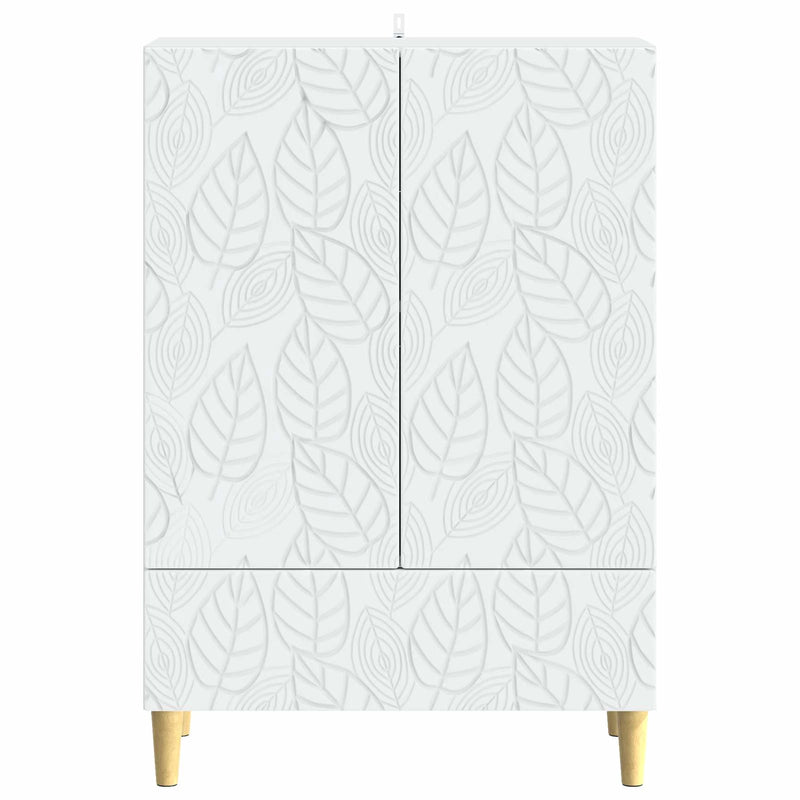 Sideboard White 66 x 34.5 x 95 cm Engineered Wood