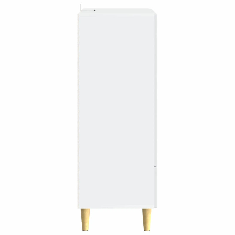 Sideboard White 66 x 34.5 x 95 cm Engineered Wood