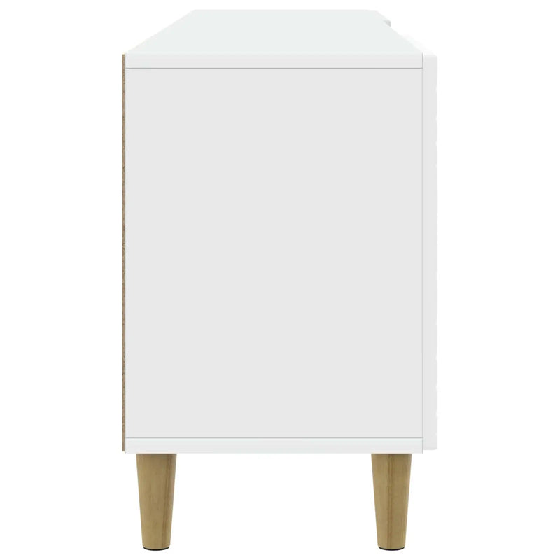 TV Cabinet 99 x 34.5 x 50 cm White Engineered Wood