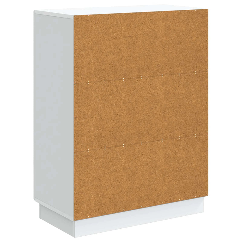 Sideboard White 66 x 34.5 x 87 cm Engineered Wood