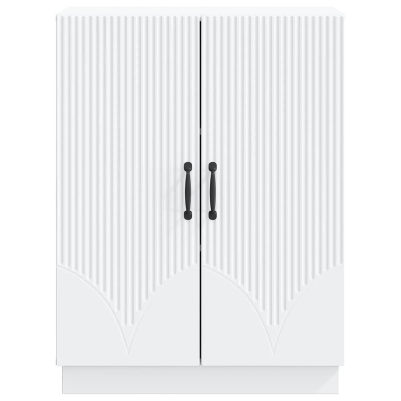 Sideboard White 66 x 34.5 x 87 cm Engineered Wood