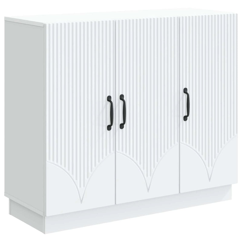 Sideboard White 89 x 34.5 x 77 cm Engineered Wood