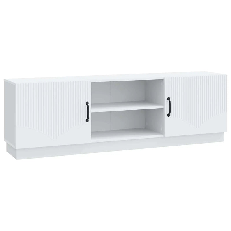 TV Cabinet White 150 x 31 x 47 cm Engineered Wood