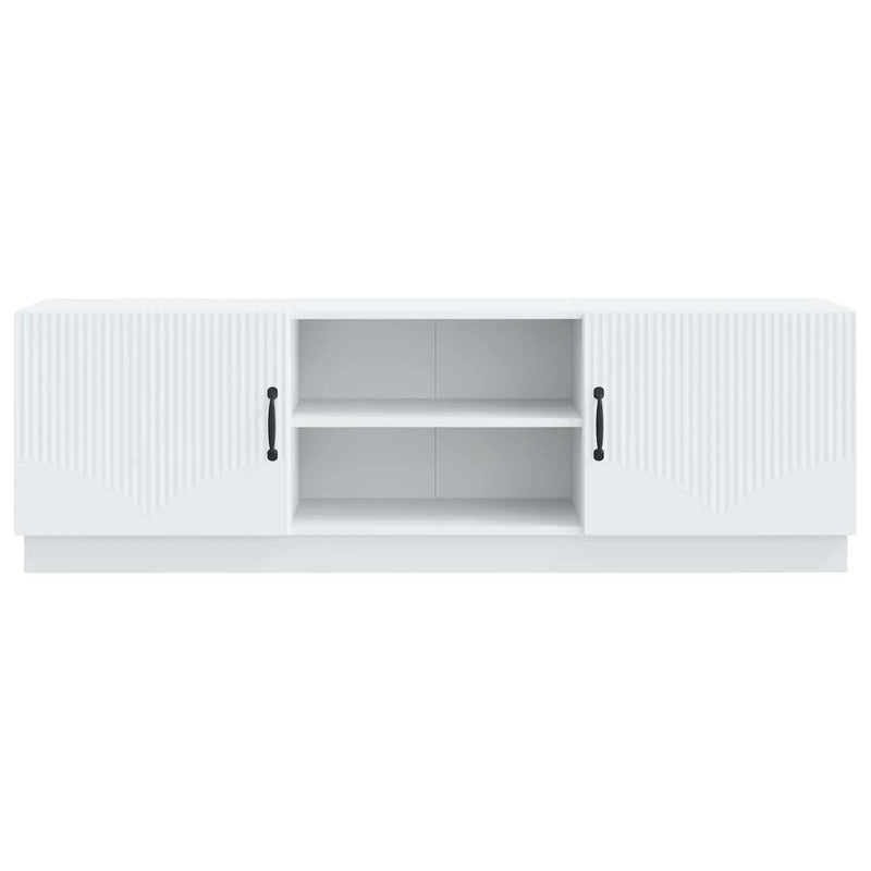 TV Cabinet White 150 x 31 x 47 cm Engineered Wood