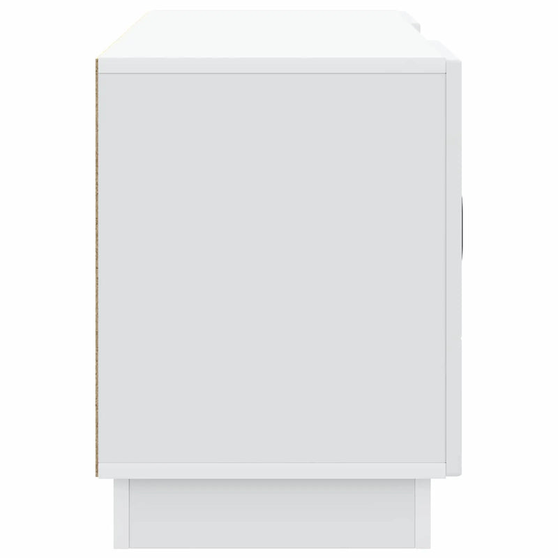 TV Cabinet White 102 x 34.5 x 47 cm Engineered Wood