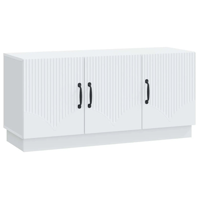 TV Cabinet White 99 x 34.5 x 47 cm Engineered Wood