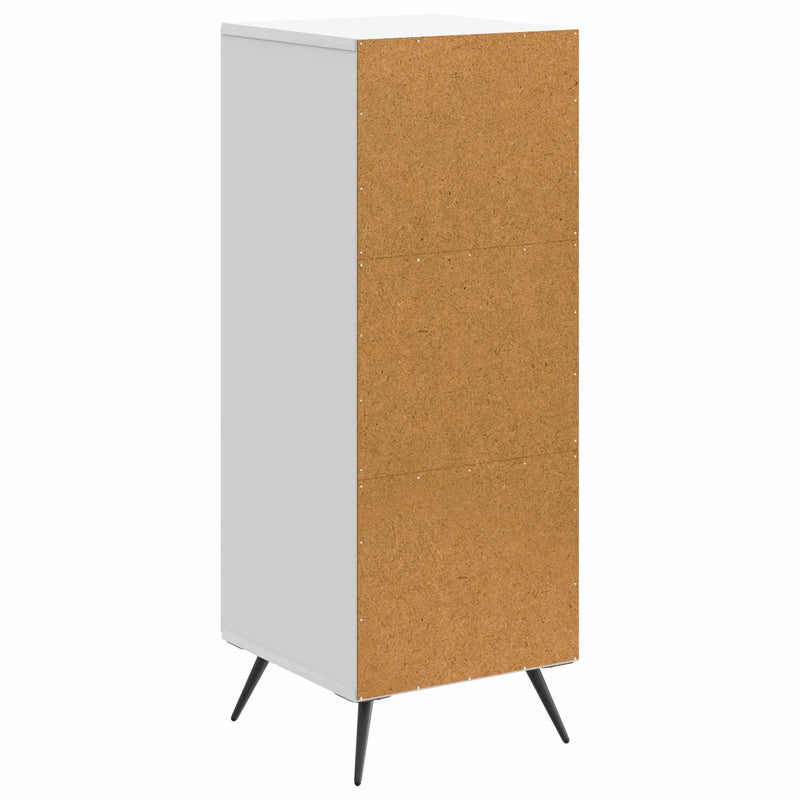 Sideboard White 33 x 34.5 x 90 cm Engineered Wood