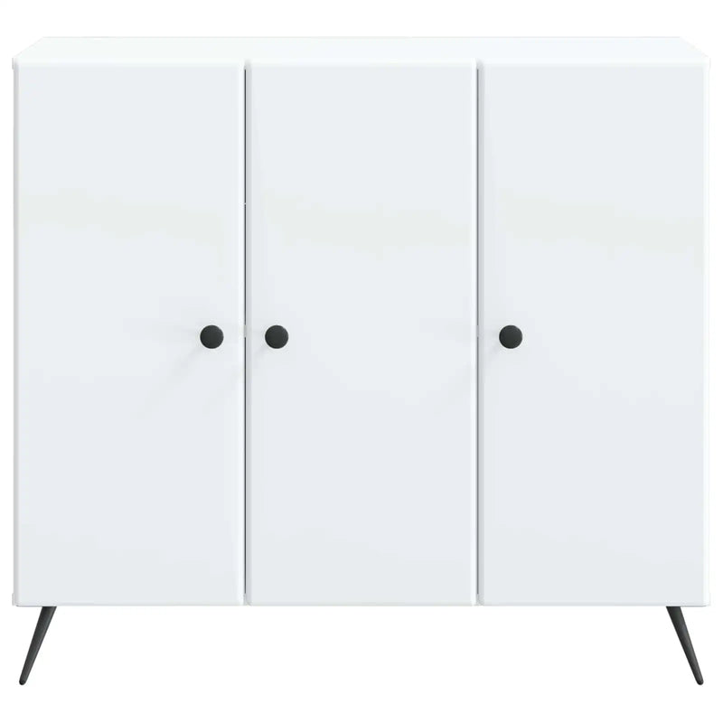 Sideboard White 89 x 34.5 x 80 cm Engineered Wood