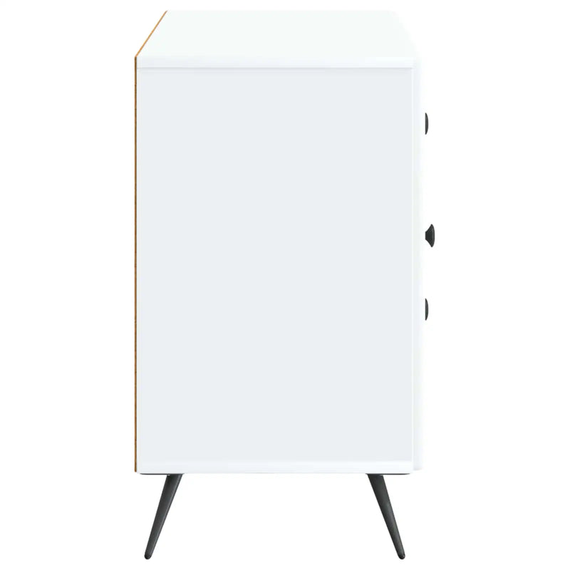 Sideboard with Drawer White 89 x 34.5 x 60 cm Engineered Wood