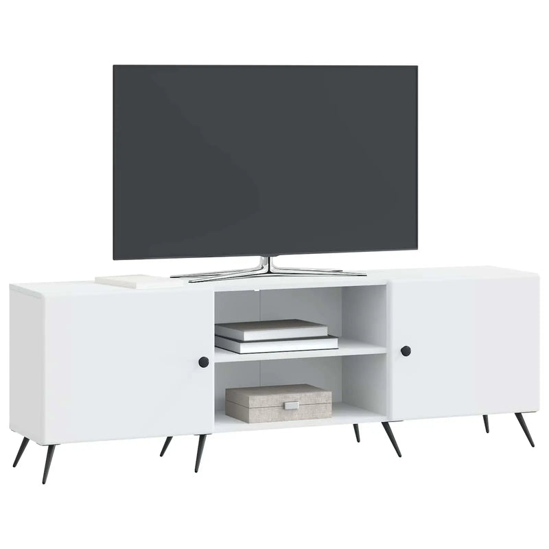 TV Cabinet White 150 x 31 x 50 cm Engineered Wood