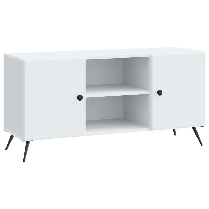 TV Cabinet White 102 x 34.5 x 50 cm Engineered Wood