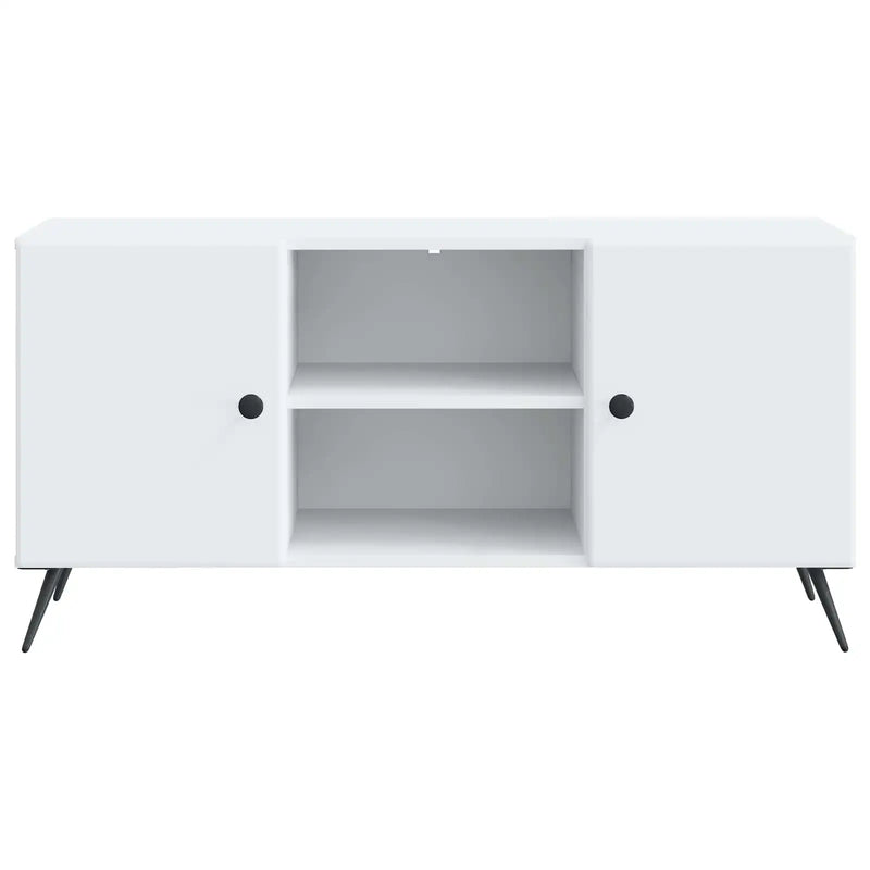 TV Cabinet White 102 x 34.5 x 50 cm Engineered Wood
