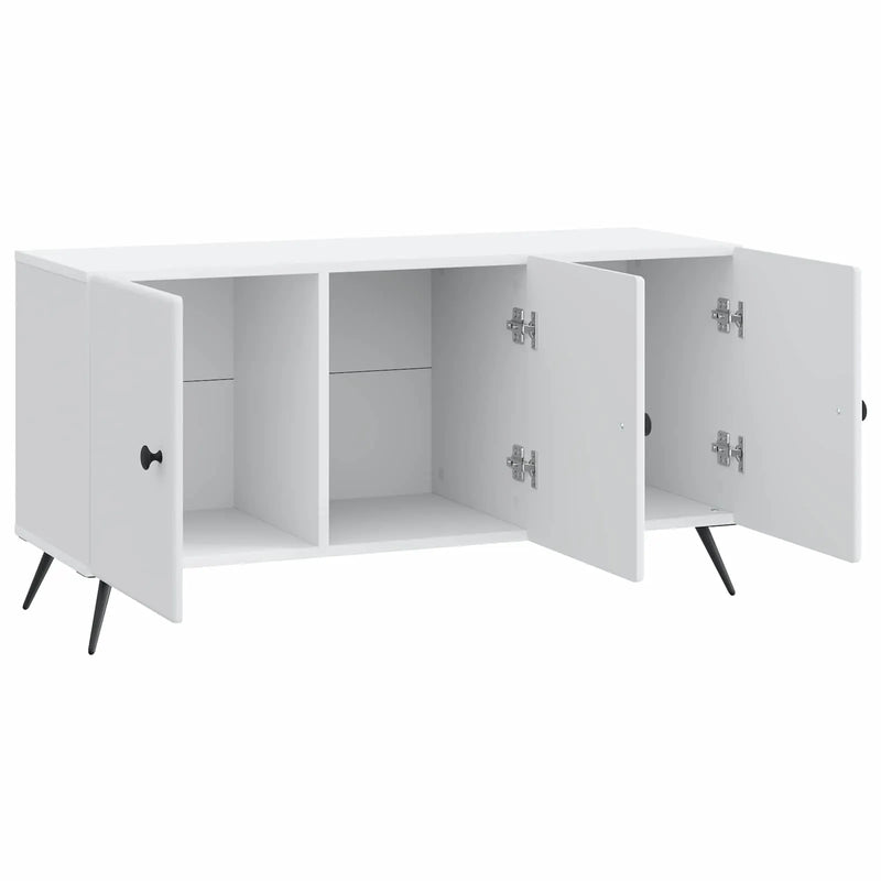 TV Cabinet White 99 x 34.5 x 50 cm Engineered Wood