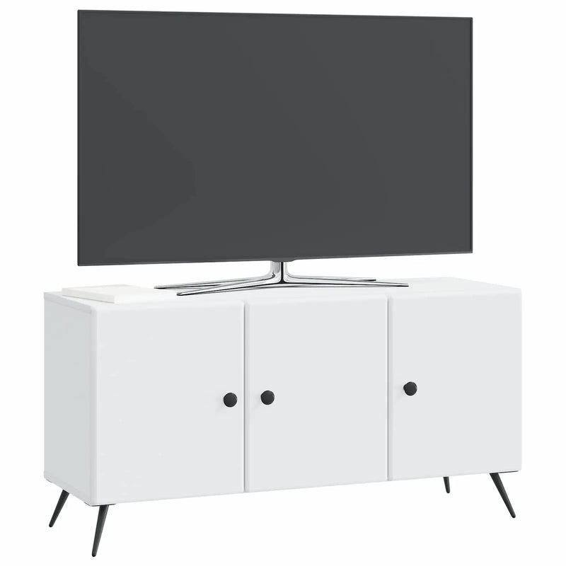 TV Cabinet White 99 x 34.5 x 50 cm Engineered Wood