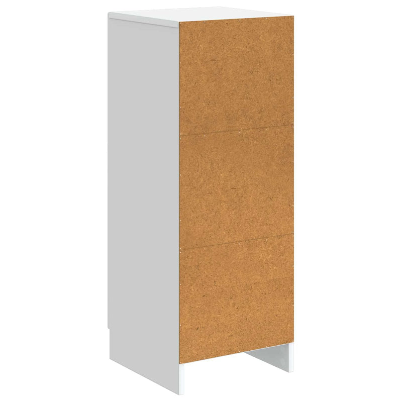 Sideboard White 33 x 34.5 x 87 cm Engineered Wood