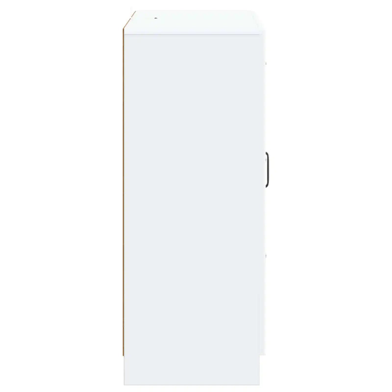 Sideboard with Drawer White 66 x 34.5 x 87 cm Engineered Wood