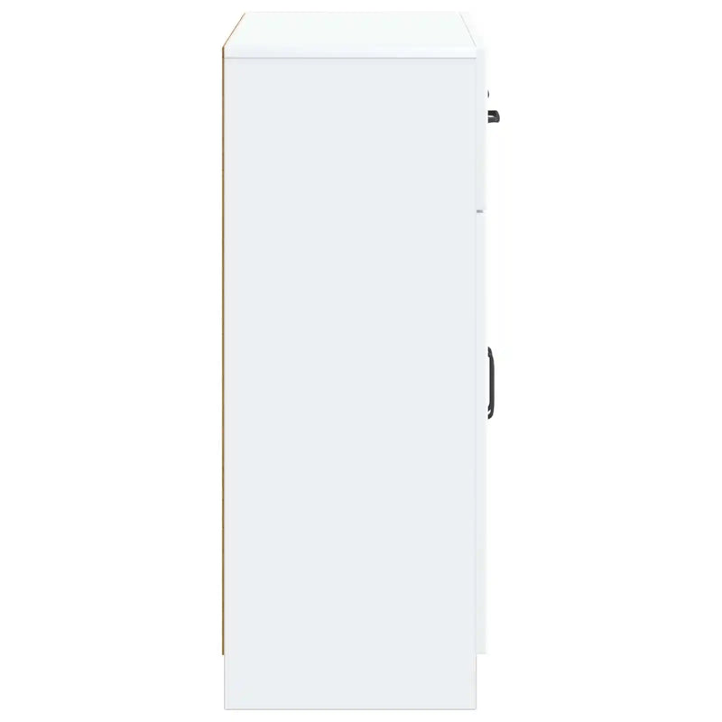Sideboard with Drawer White 66 x 34.5 x 87 cm Engineered Wood