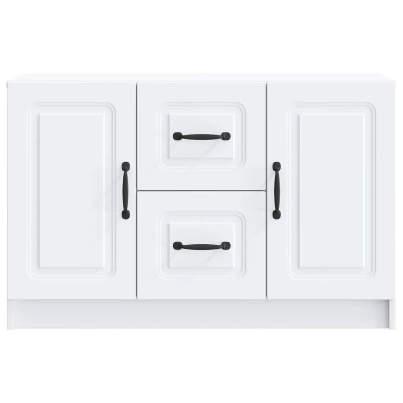 Sideboard with Drawer White 89 x 34.5 x 57 cm Engineered Wood