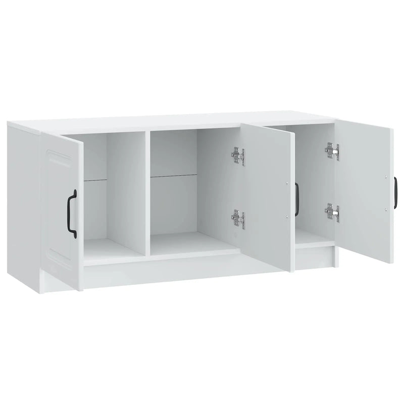 TV Cabinet White 99 x 34.5 x 47 cm Engineered Wood