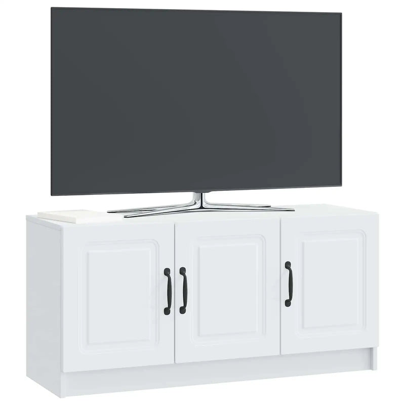 TV Cabinet White 99 x 34.5 x 47 cm Engineered Wood