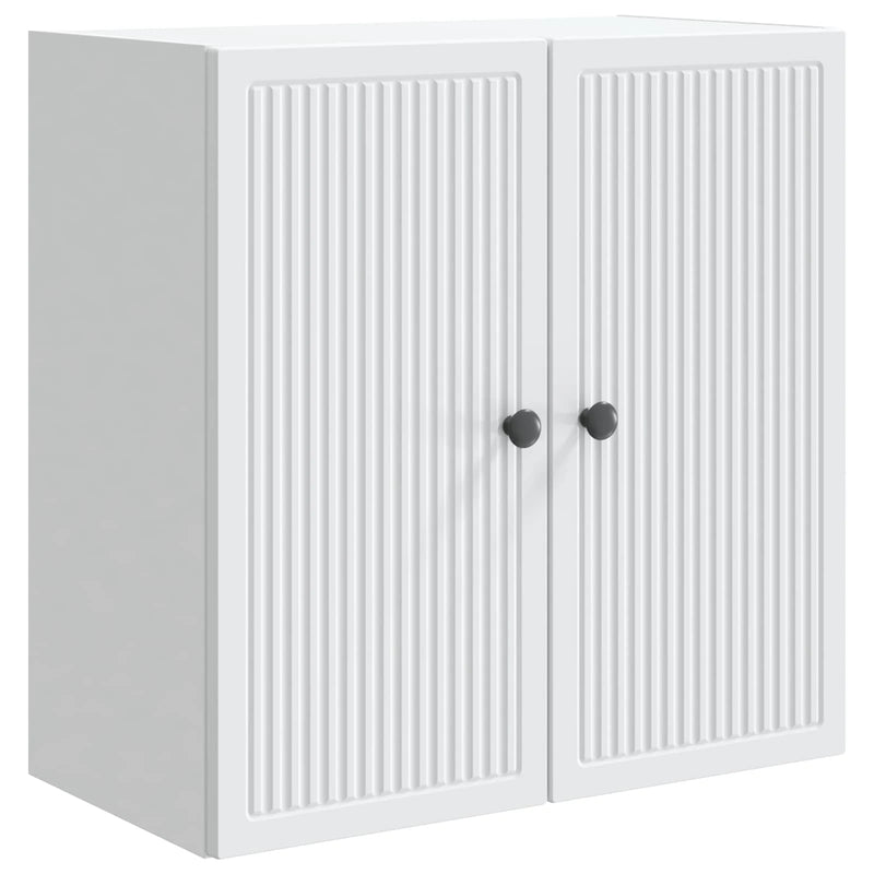 Wall-Mounted Cabinet White 59 x 31 x 60 cm Engineered Wood