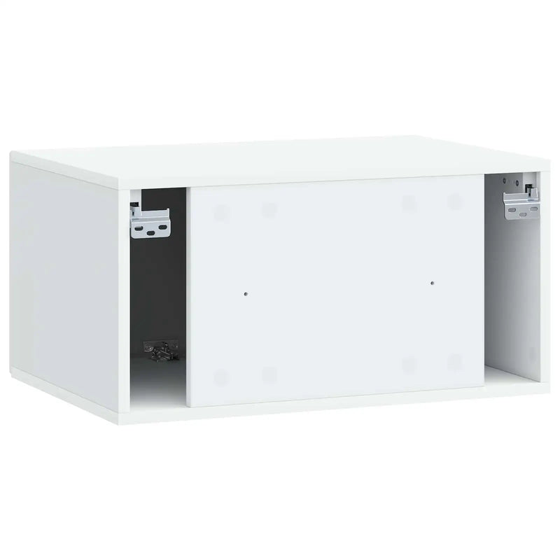 Wall-Mounted TV Cabinet White 59.5 x 41 x 30 cm Engineered Wood