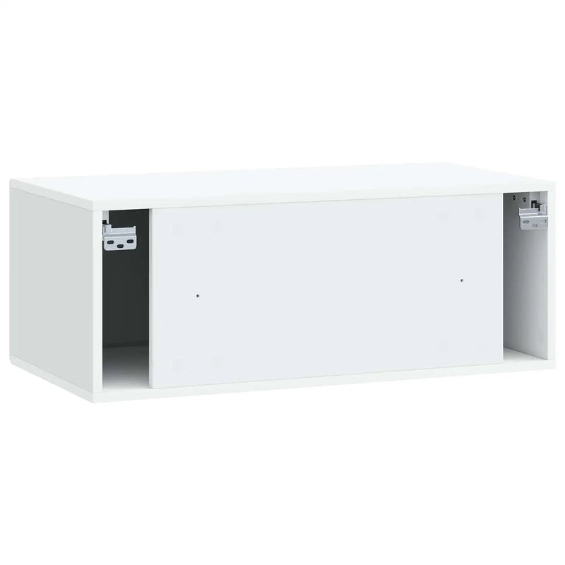 Wall-Mounted TV Cabinet White 78.5 x 41 x 30 cm Engineered Wood