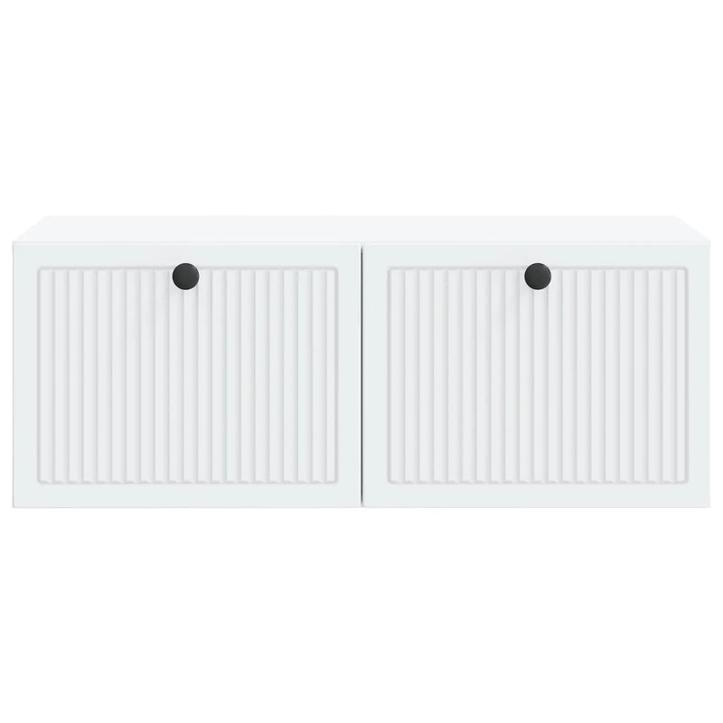 Wall-Mounted TV Cabinet White 78.5 x 41 x 30 cm Engineered Wood