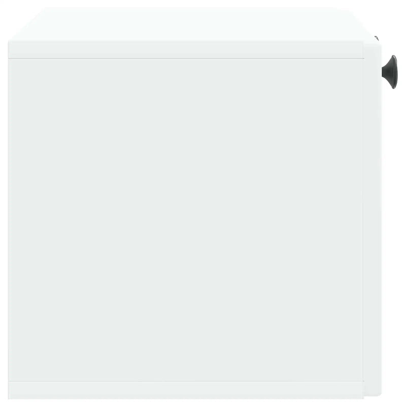 Wall-Mounted TV Cabinet White 59.5 x 31 x 30 cm Engineered Wood